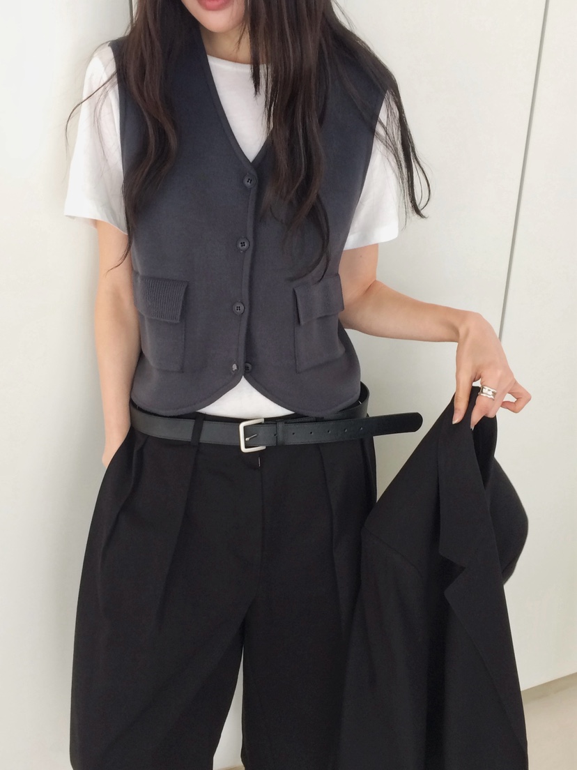 ANOU東大門代購女士新款休閑職業26春季推薦人氣熱賣馬甲ANOU馬甲