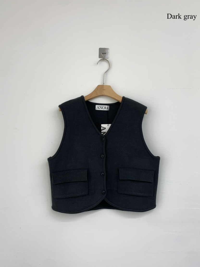 ANOU東大門代購女士新款休閑職業26春季推薦人氣熱賣馬甲ANOU馬甲圖色1