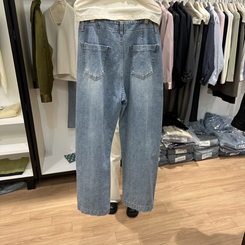 MUYBIEN東大門直郵女士新品熱賣職業推薦26春季人氣牛仔褲MUYBIEN牛仔褲