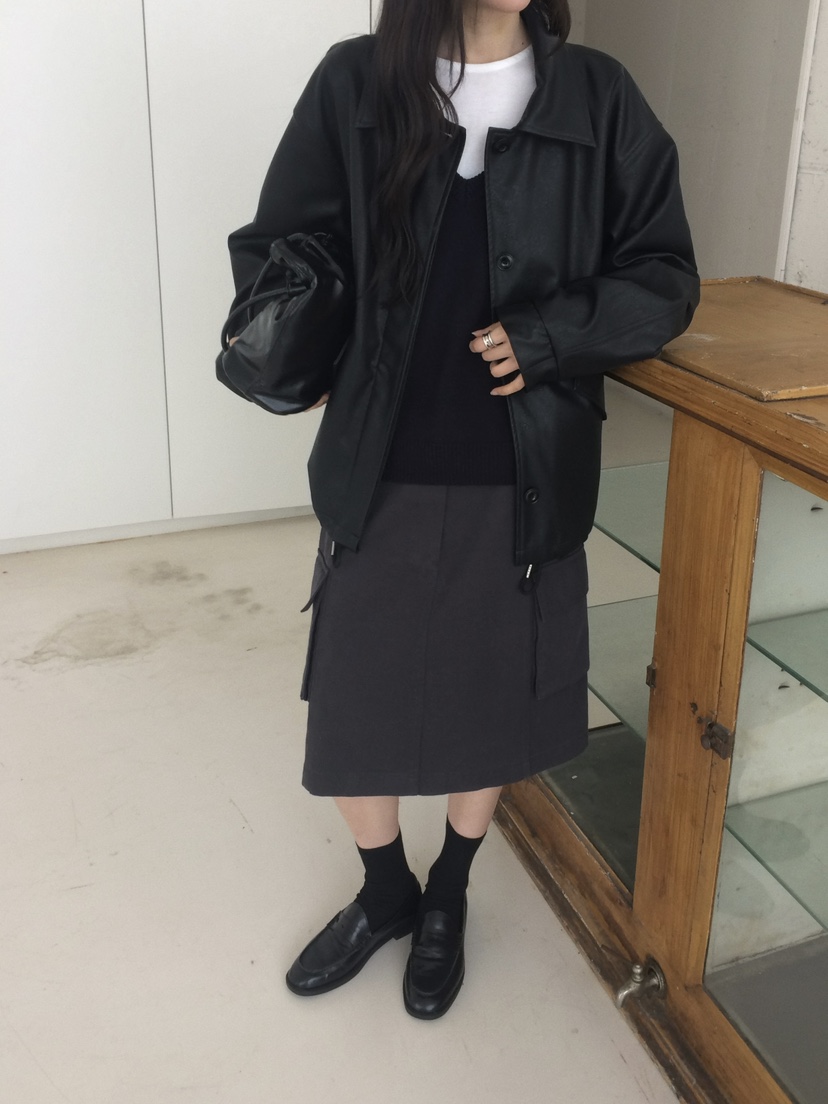 ANOU韓國直郵女士新款熱賣時尚休閑職業26春季半身裙中短裙ANOU半身裙/中短裙