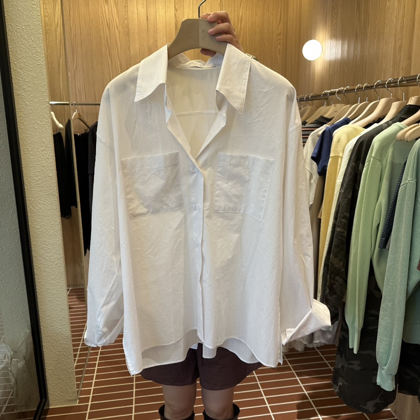 CHOI-L東大門代購女士新款人氣熱賣休閑推薦時尚襯衫蕾絲衫CHOI襯衫/蕾絲衫圖色2