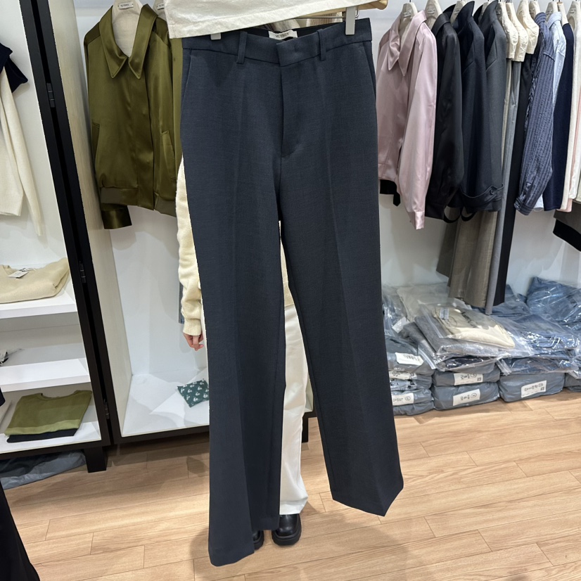 MUYBIEN東大門實拍女士新品推薦職業26春季熱賣人氣休閑褲MUYBIEN休閑褲圖色2墨色