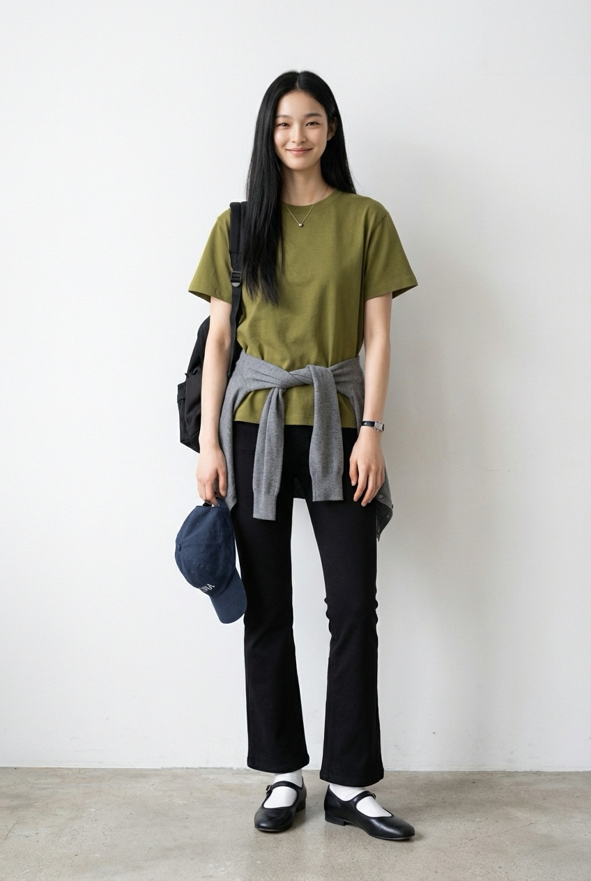 CLAFO東大門代購女士新款26春季人氣休閑推薦職業熱賣T恤CLAFOT恤