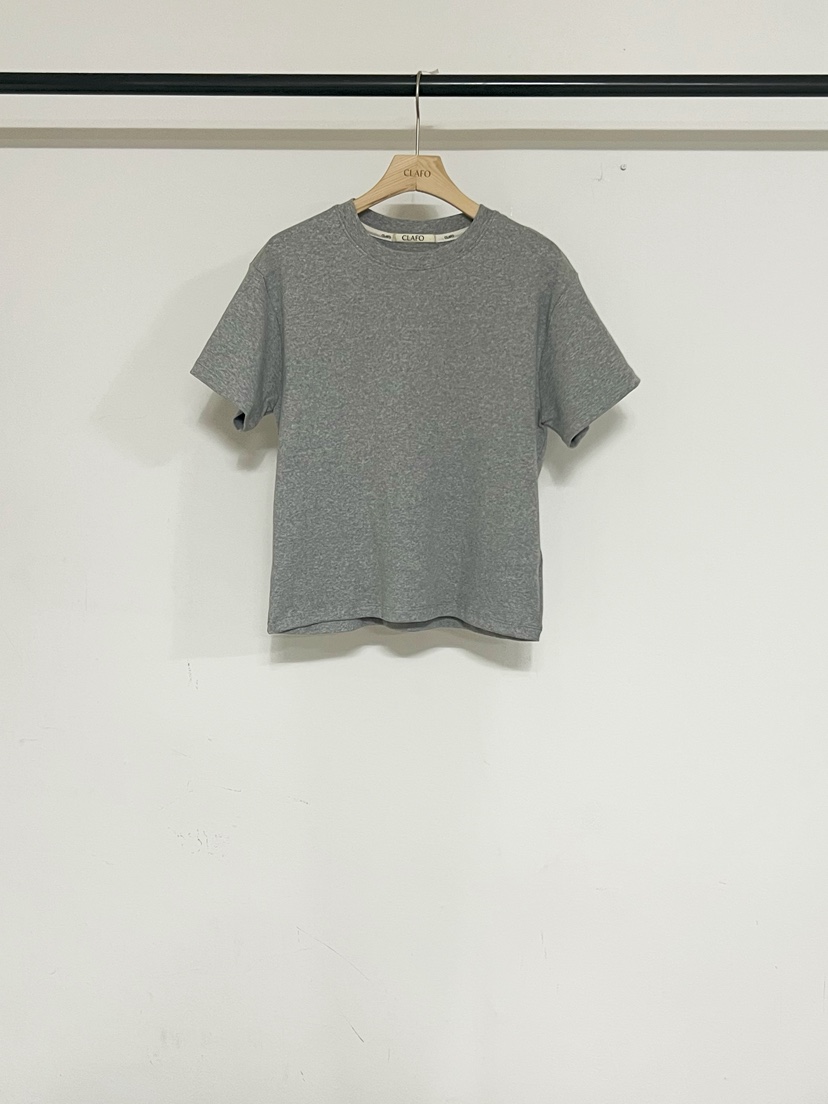 CLAFO東大門代購女士新款26春季人氣休閑推薦職業熱賣T恤CLAFOT恤圖色2