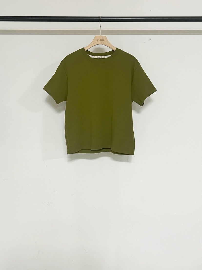 CLAFO東大門代購女士新款26春季人氣休閑推薦職業熱賣T恤CLAFOT恤圖色3