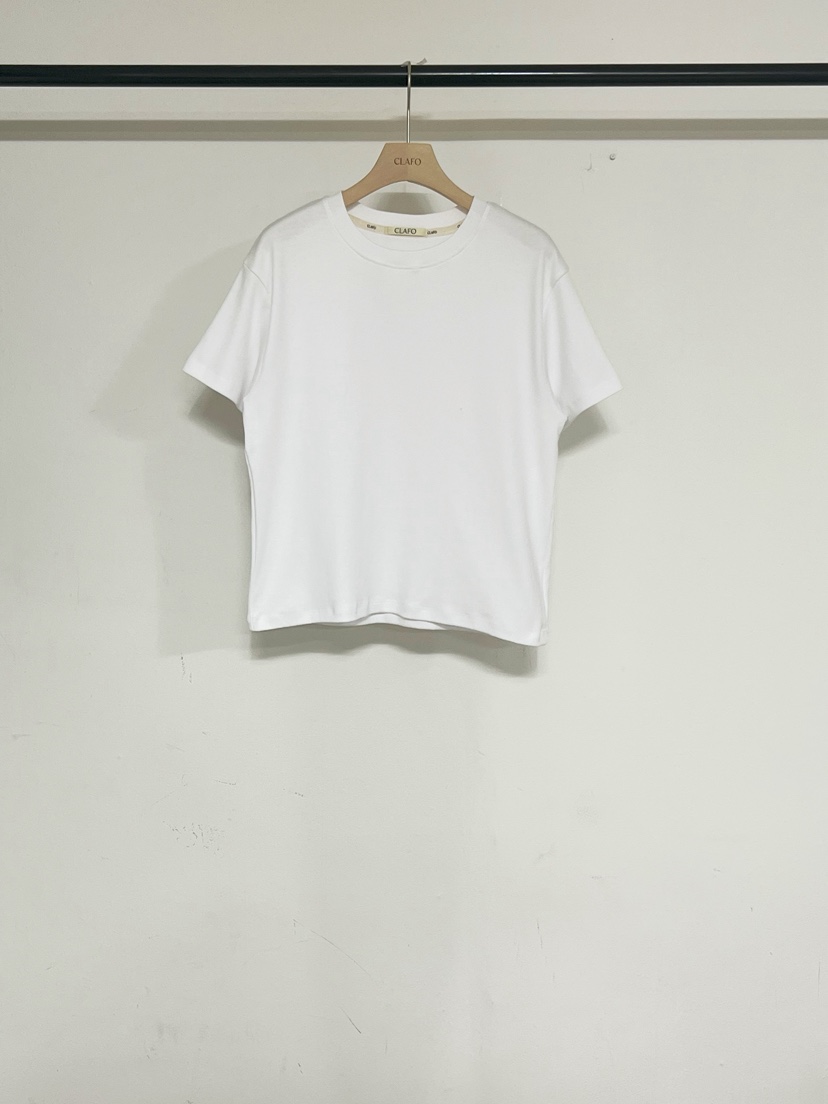 CLAFO東大門代購女士新款26春季人氣休閑推薦職業熱賣T恤CLAFOT恤圖色5