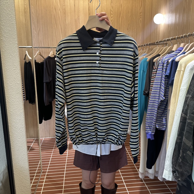 CHOI-L東大門代購女士新品熱賣人氣休閑職業推薦長袖T恤CHOI長袖T恤圖色3