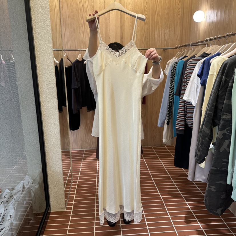 CHOI-L東大門實拍女士新品人氣時尚熱賣推薦26春季連衣裙長款CHOI連衣裙圖色1