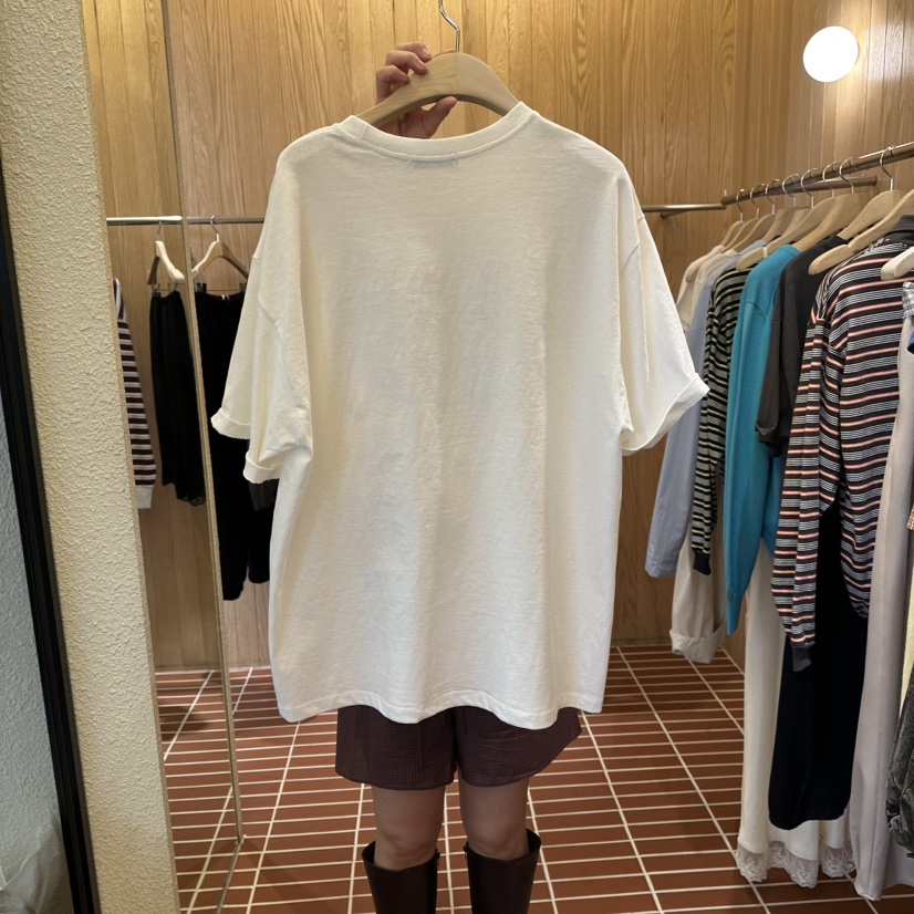 CHOI-L東大門實拍女士新款熱賣時尚26春季推薦休閑職業T恤CHOIT恤