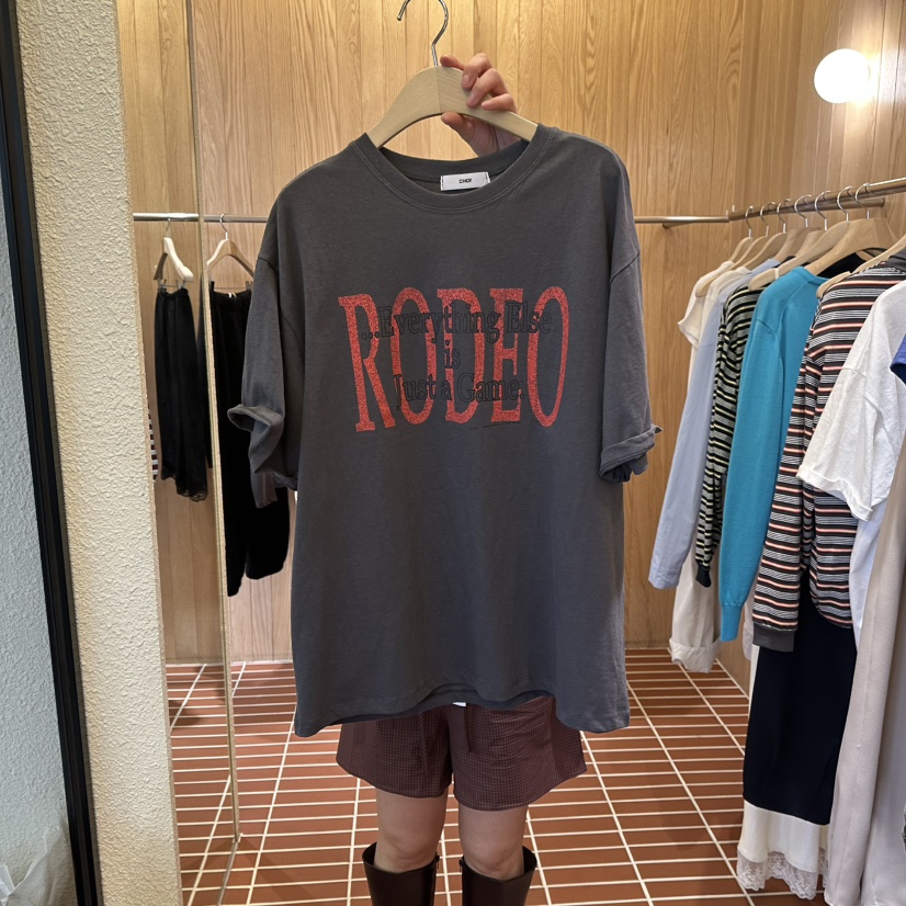 CHOI-L東大門實拍女士新款熱賣時尚26春季推薦休閑職業T恤CHOIT恤圖色2