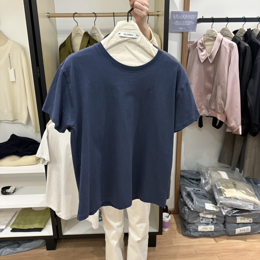 MUYBIEN東大門直郵女裝新款推薦職業人氣休閑26春季熱賣T恤MUYBIENT恤圖色3