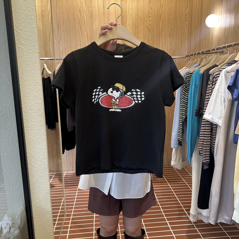 CHOI-L東大門代購女裝新品職業推薦人氣熱賣休閑T恤史努比CHOIT恤圖色3