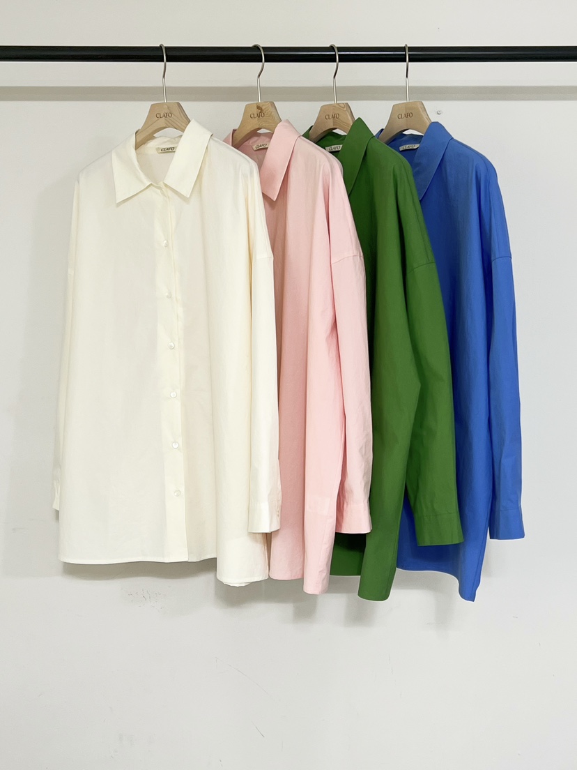 CLAFO東大門實拍女士新款職業時尚人氣熱賣26春季襯衫蕾絲衫CLAFO襯衫/蕾絲衫