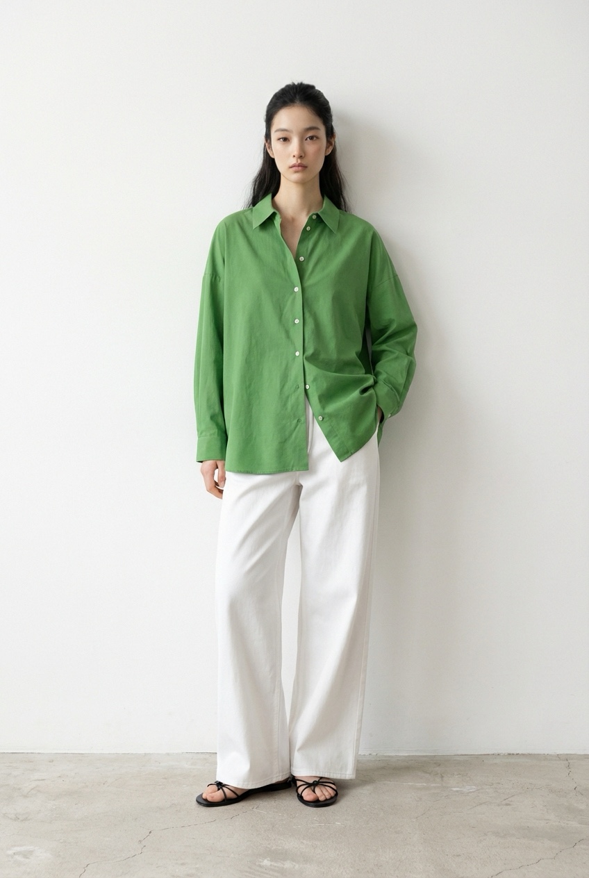 CLAFO東大門實拍女士新款職業時尚人氣熱賣26春季襯衫蕾絲衫CLAFO襯衫/蕾絲衫