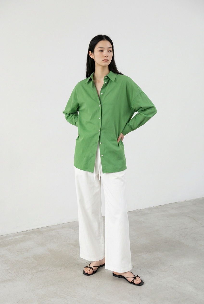 CLAFO東大門實拍女士新款職業時尚人氣熱賣26春季襯衫蕾絲衫CLAFO襯衫/蕾絲衫