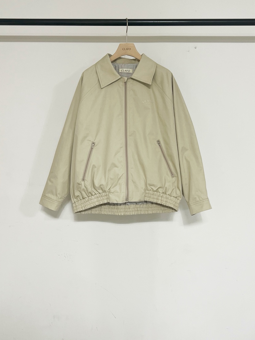 CLAFO東大門實拍女裝新品時尚26春季人氣休閑夾克格紋短款CLAFO夾克圖色2