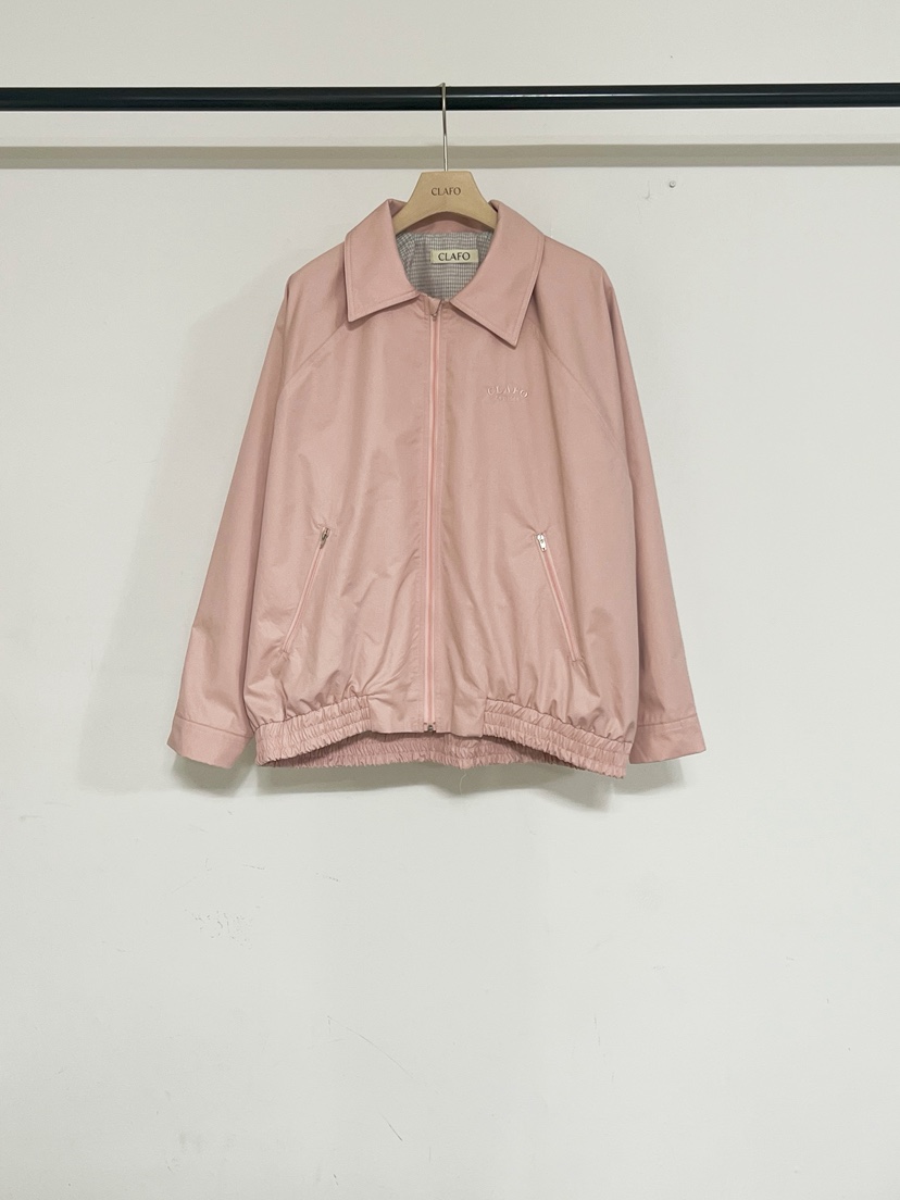CLAFO東大門實拍女裝新品時尚26春季人氣休閑夾克格紋短款CLAFO夾克圖色3