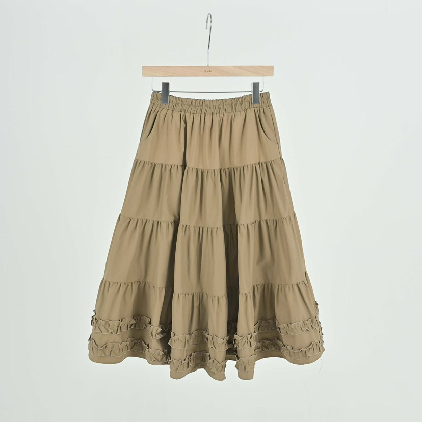 RUMBA東大門實拍女士新款熱賣人氣26春季休閑推薦職業長裙RUMBA長裙圖色1