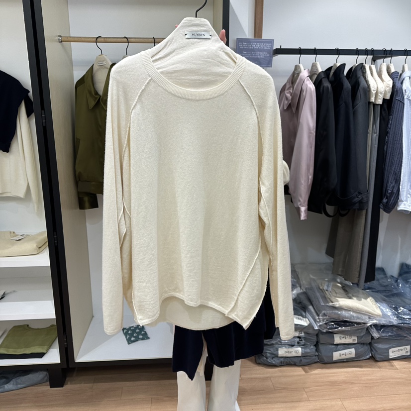 MUYBIEN東大門代購女士新款職業熱賣人氣推薦26春季針織衫MUYBIEN針織衫圖色1