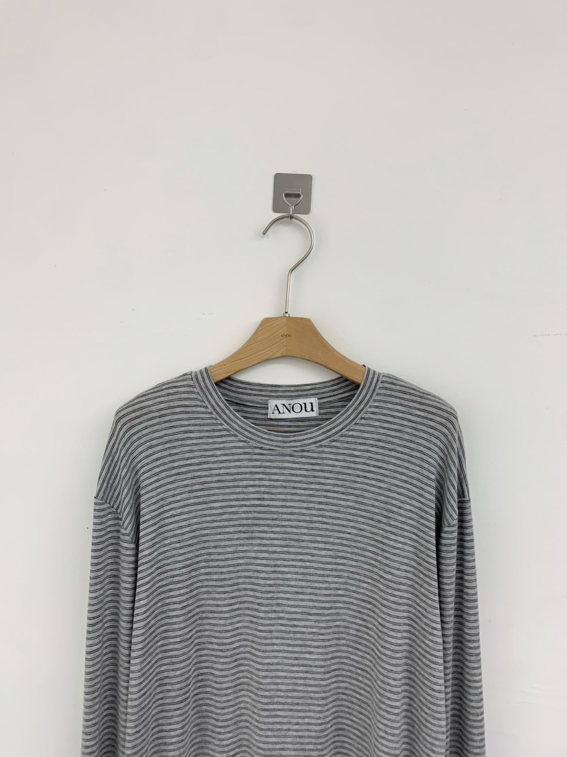 ANOU韓國代購女士新款時尚熱賣休閑26春季職業人氣長袖T恤ANOU長袖T恤