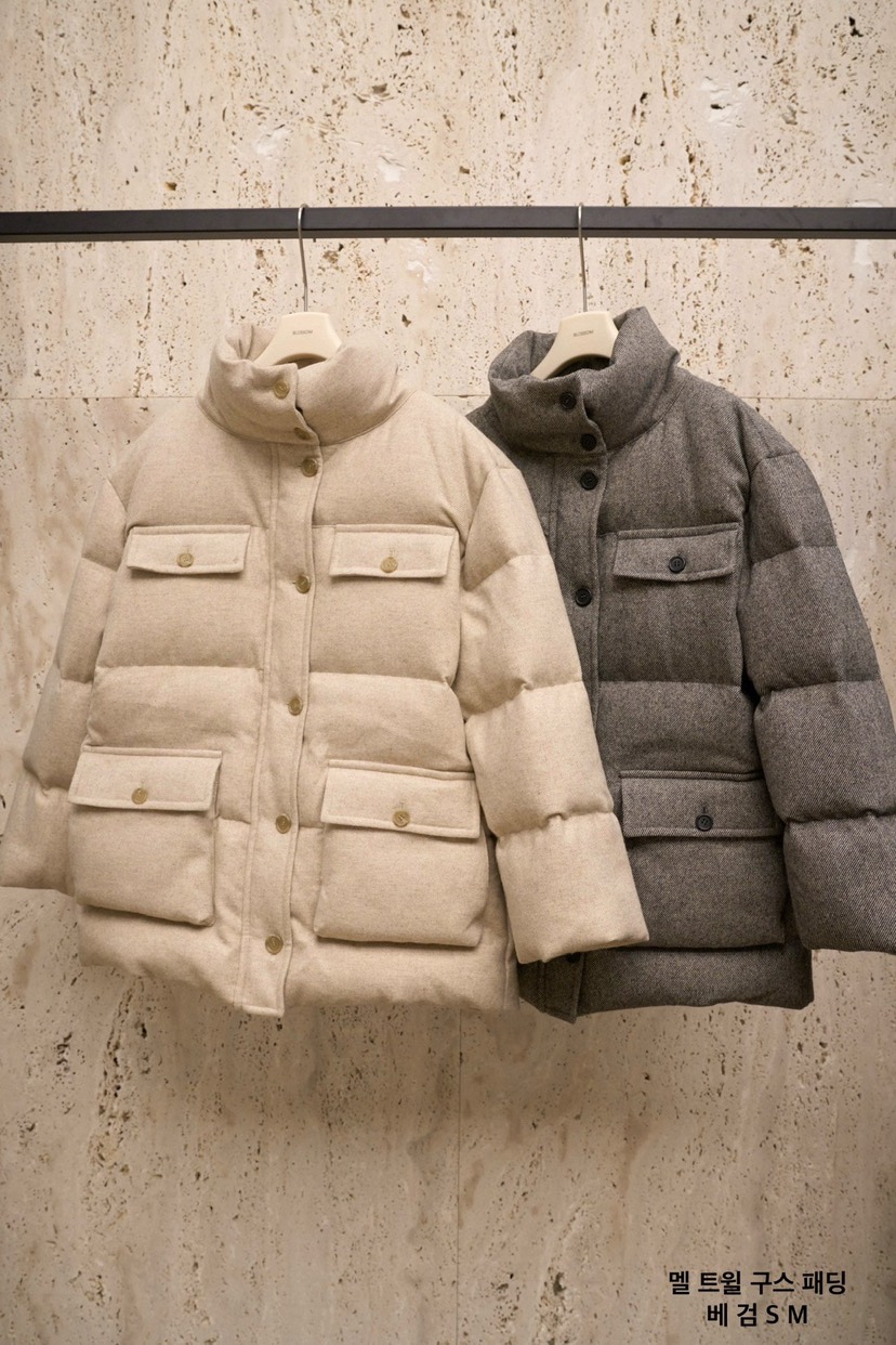 BLOSSOM東大門代購女裝新款熱賣休閑職業短款羽絨服填充鵝絨BLOSSOM短款羽絨服