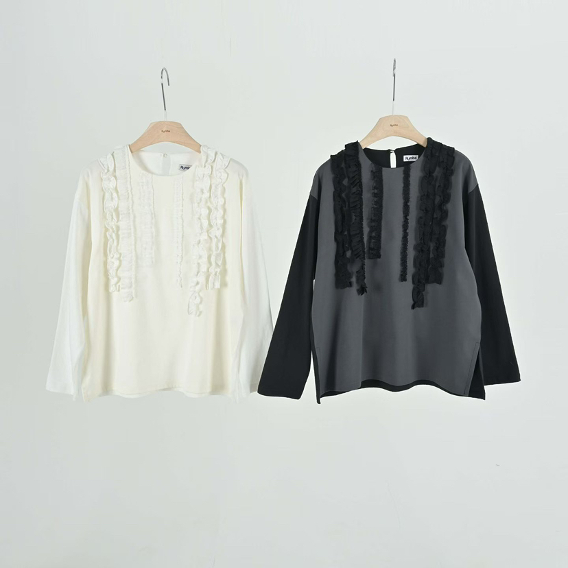 RUMBA東大門實拍女裝新款休閑職業推薦26春季熱賣襯衫蕾絲衫RUMBA襯衫/蕾絲衫