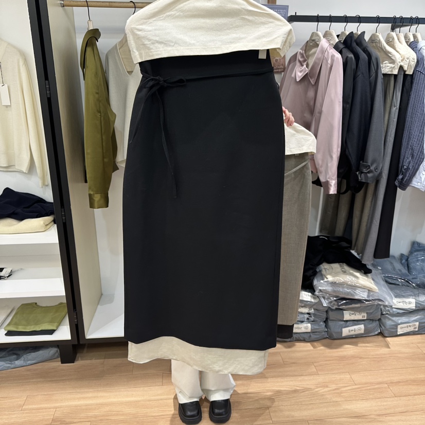 MUYBIEN東大門直郵女士新款26春季人氣時尚熱賣職業推薦長裙MUYBIEN長裙圖色2