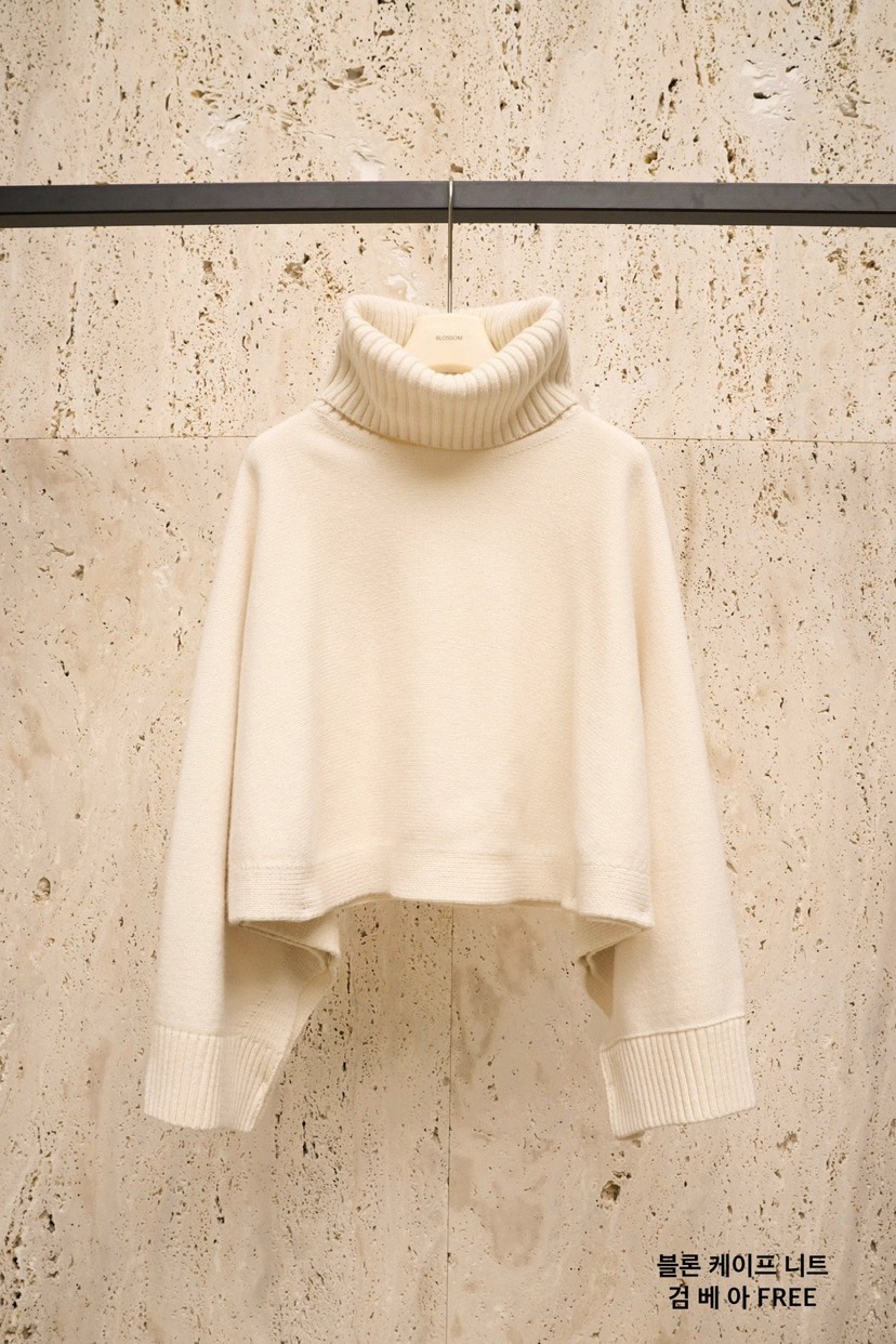 BLOSSOM東大門直郵女士新品26春季人氣職業休閑針織衫披肩BLOSSOM針織衫圖色1