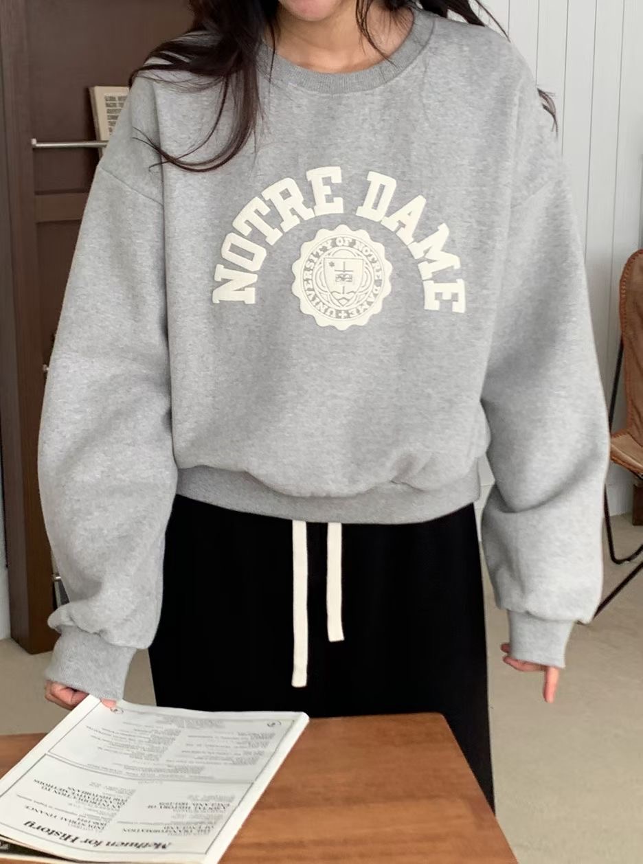 BLUSHER東大門實拍女士新款推薦26春夏熱賣時尚人氣職業衛衣BLUSHER衛衣圖色2