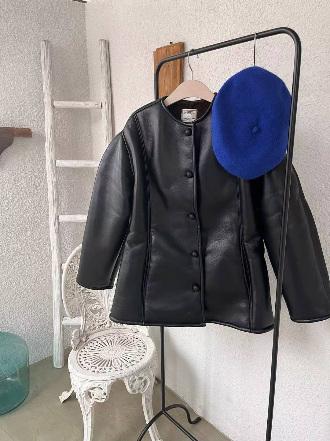 LAGRASS東大門實拍女裝新款休閑推薦人氣時尚熱賣夾克含帽子LAGRASS夾克圖色1