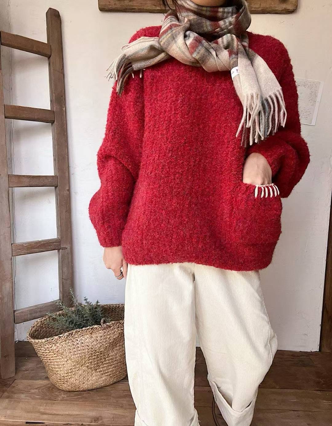 LAGRASS韓國直郵女裝新品人氣職業休閑熱賣時尚26春夏圍巾披肩LAGRASS圍巾/披肩圖色2