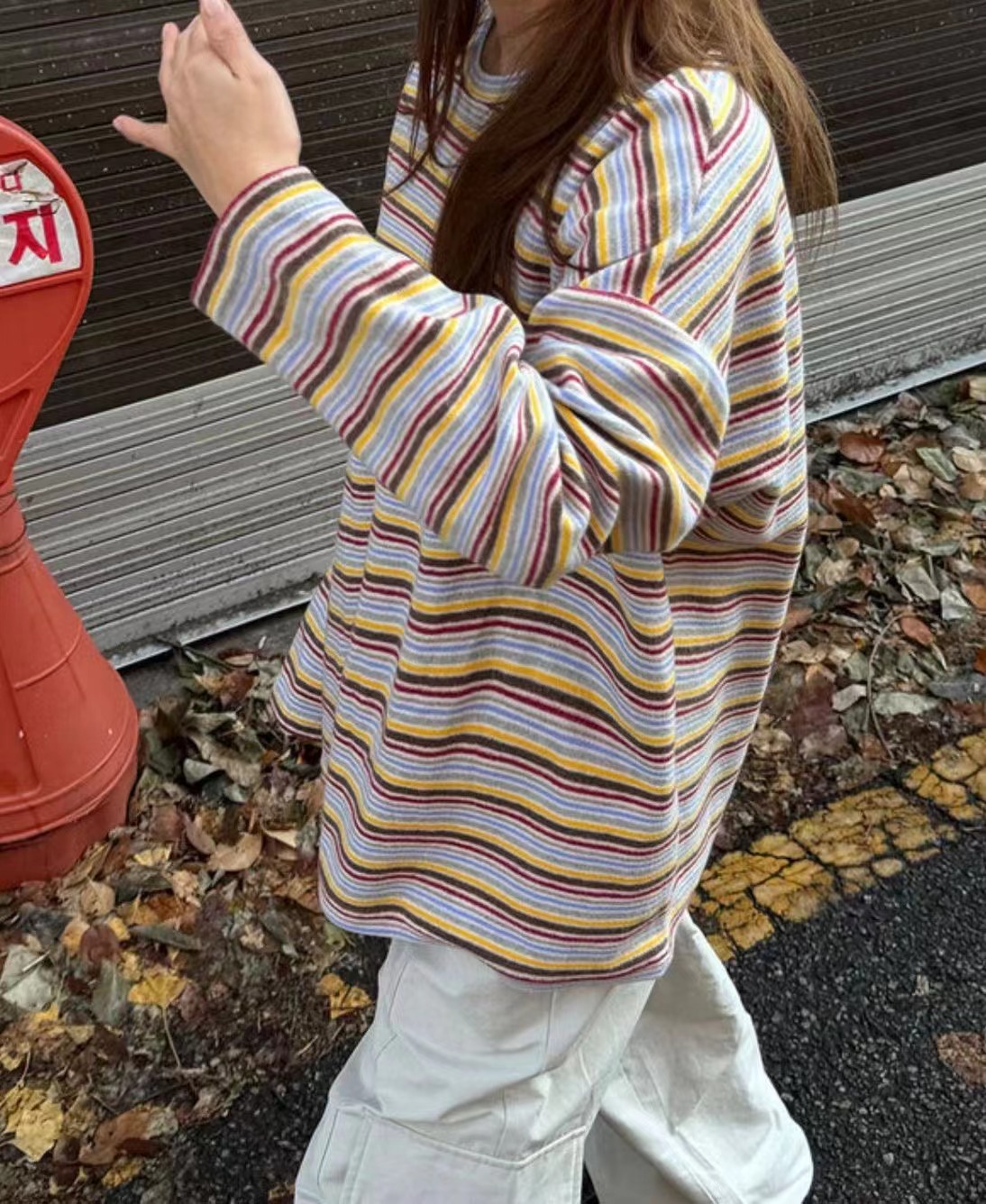 ARLOW東大門代購女裝新品人氣26春夏職業熱賣休閑長袖T恤ARLOW長袖T恤