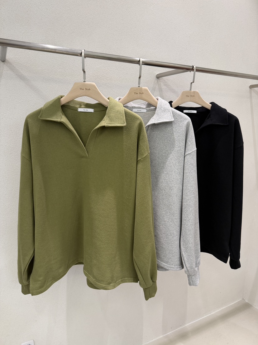 NOB東大門直郵女士新款職業人氣熱賣休閑推薦26春夏長袖T恤NOB長袖T恤