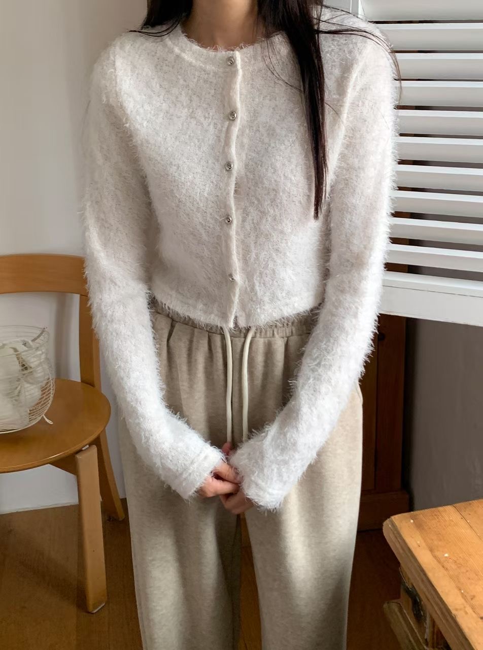 BLUSHER韓國直郵女士新款休閑時尚熱賣人氣推薦26春夏針織衫BLUSHER針織衫圖色1