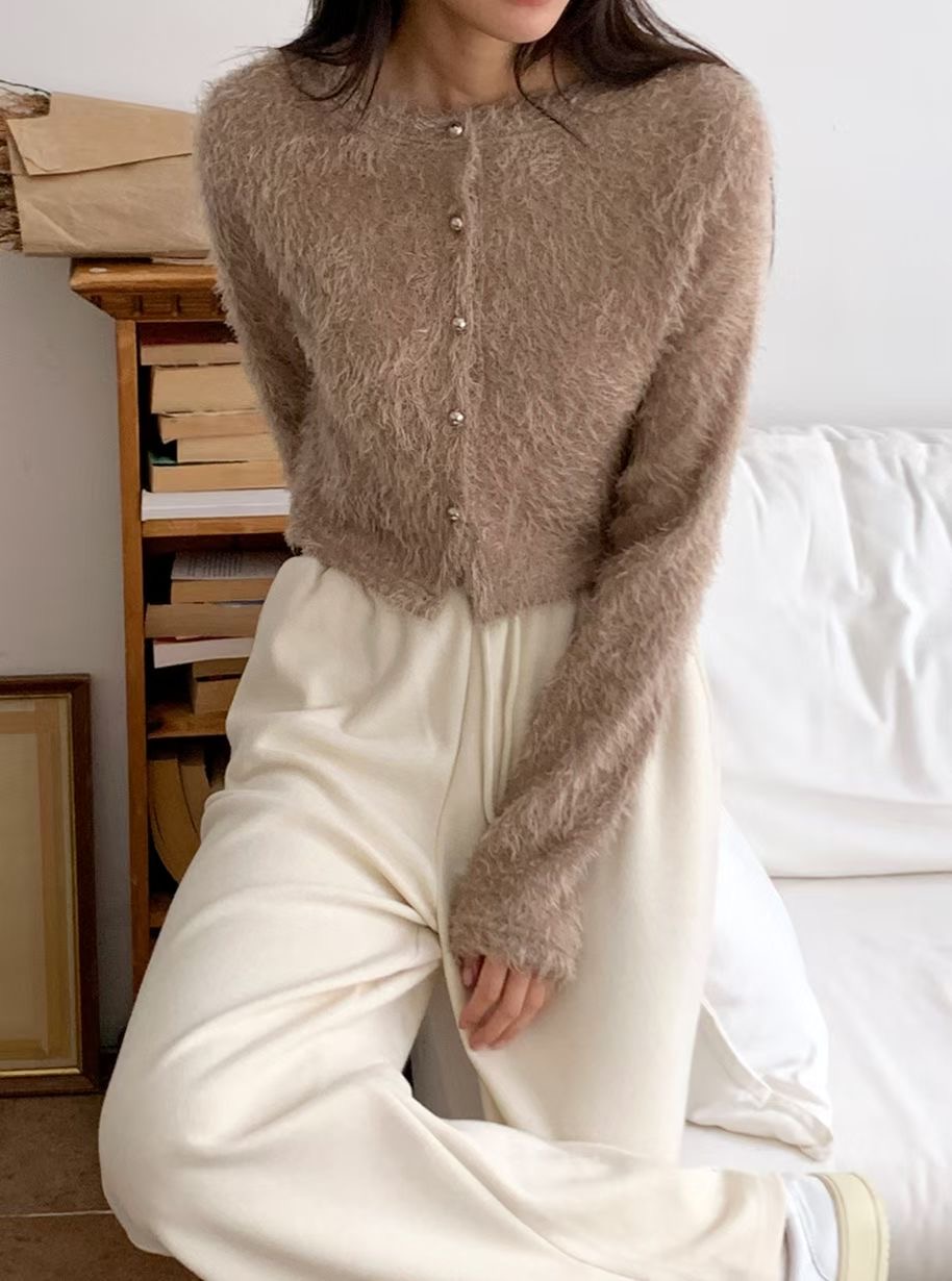 BLUSHER韓國直郵女士新款休閑時尚熱賣人氣推薦26春夏針織衫BLUSHER針織衫圖色2