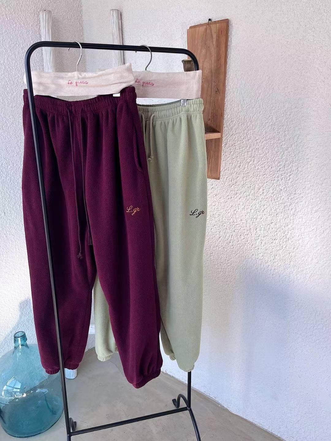 LAGRASS韓國直郵女裝新品真品時尚熱賣職業推薦26春夏休閑褲LAGRASS休閑褲