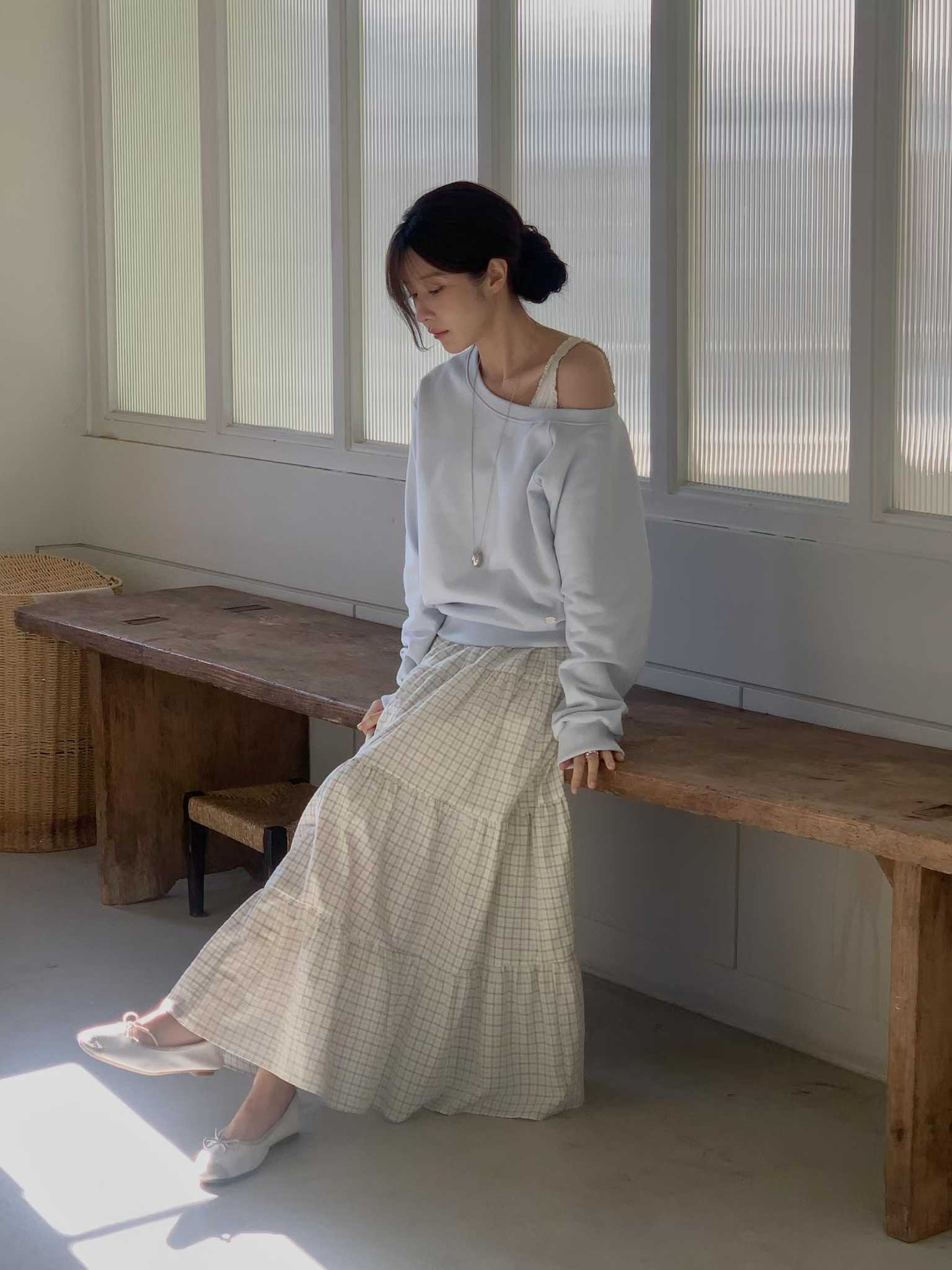 MIELLE-미엘르-OT韓國直郵女裝新品熱賣休閑職業長裙系帶MIELLE-미엘르-OT長裙圖色2