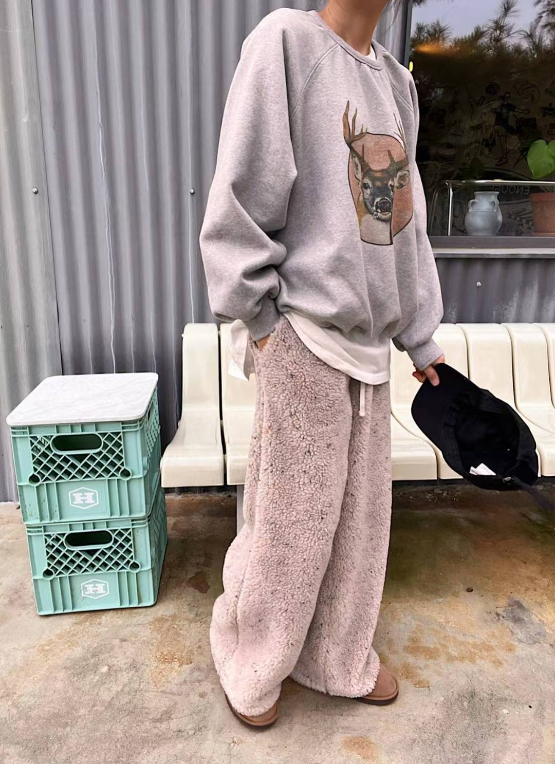 LAGRASS東大門實拍女裝新款時尚職業熱賣推薦休閑真品休閑褲LAGRASS休閑褲圖色1