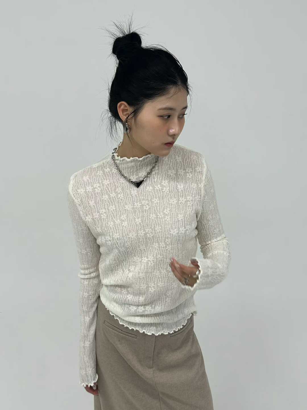 PRANA/CLOTHINK東大門代購女裝新款休閑26春夏推薦長袖T恤PRANA/CLOTHINK長袖T恤