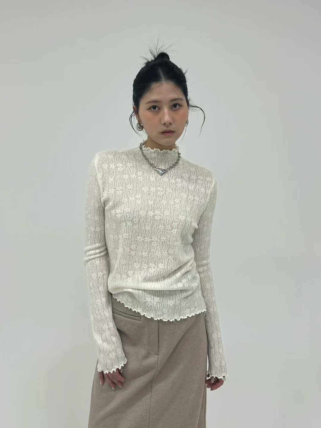 PRANA/CLOTHINK東大門代購女裝新款休閑26春夏推薦長袖T恤PRANA/CLOTHINK長袖T恤圖色1