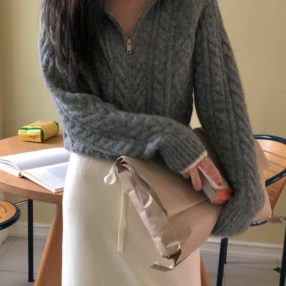 BLUSHER東大門直郵女士新款人氣時尚真品推薦職業休閑針織衫BLUSHER針織衫