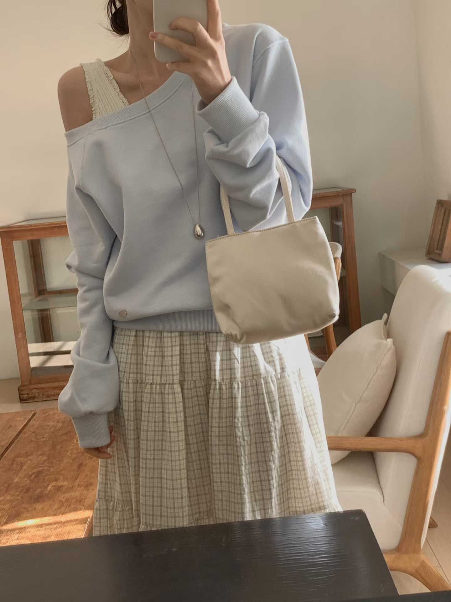 MIELLE-미엘르-OT韓國代購女士新款職業休閑真品熱賣衛衣MIELLE-미엘르-OT衛衣圖色2