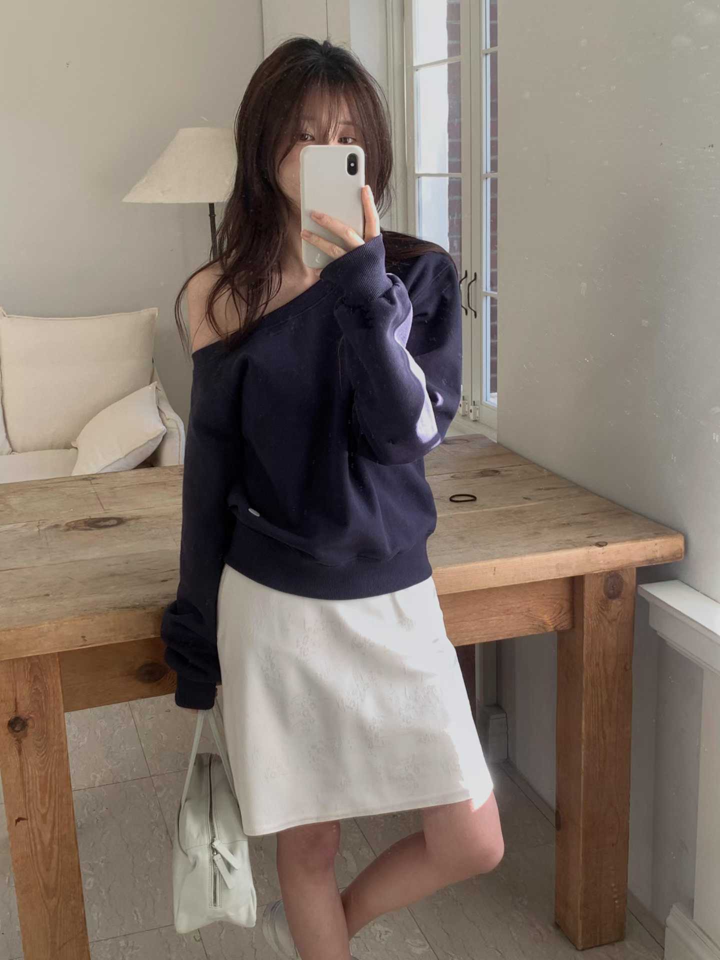 MIELLE-미엘르-OT韓國代購女士新款職業休閑真品熱賣衛衣MIELLE-미엘르-OT衛衣圖色4