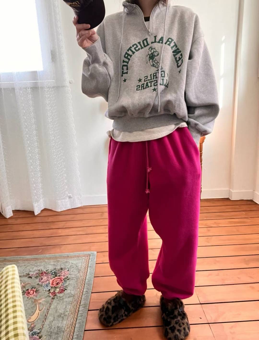 LAGRASS東大門實拍女士新款休閑時尚26春夏人氣真品休閑褲LAGRASS休閑褲