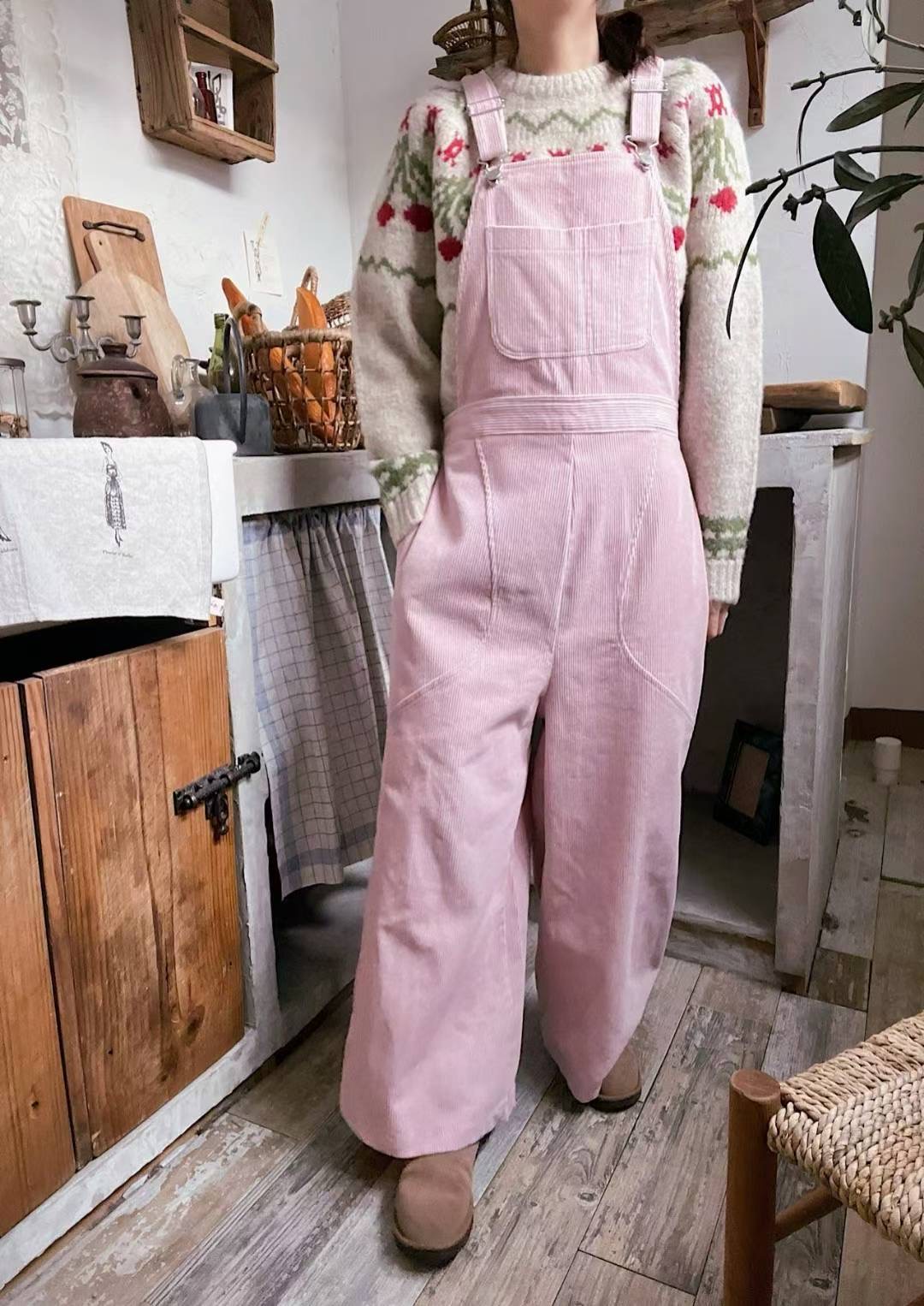 LAGRASS韓國代購女裝新款人氣真品26春夏推薦背帶褲不含內搭LAGRASS背帶褲圖色2