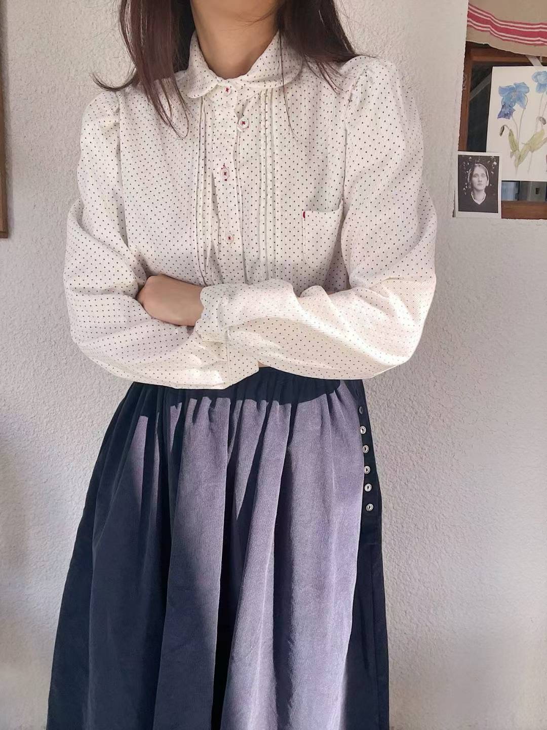 LAGRASS韓國直郵女士新款推薦休閑真品時尚熱賣長裙燈芯絨LAGRASS長裙