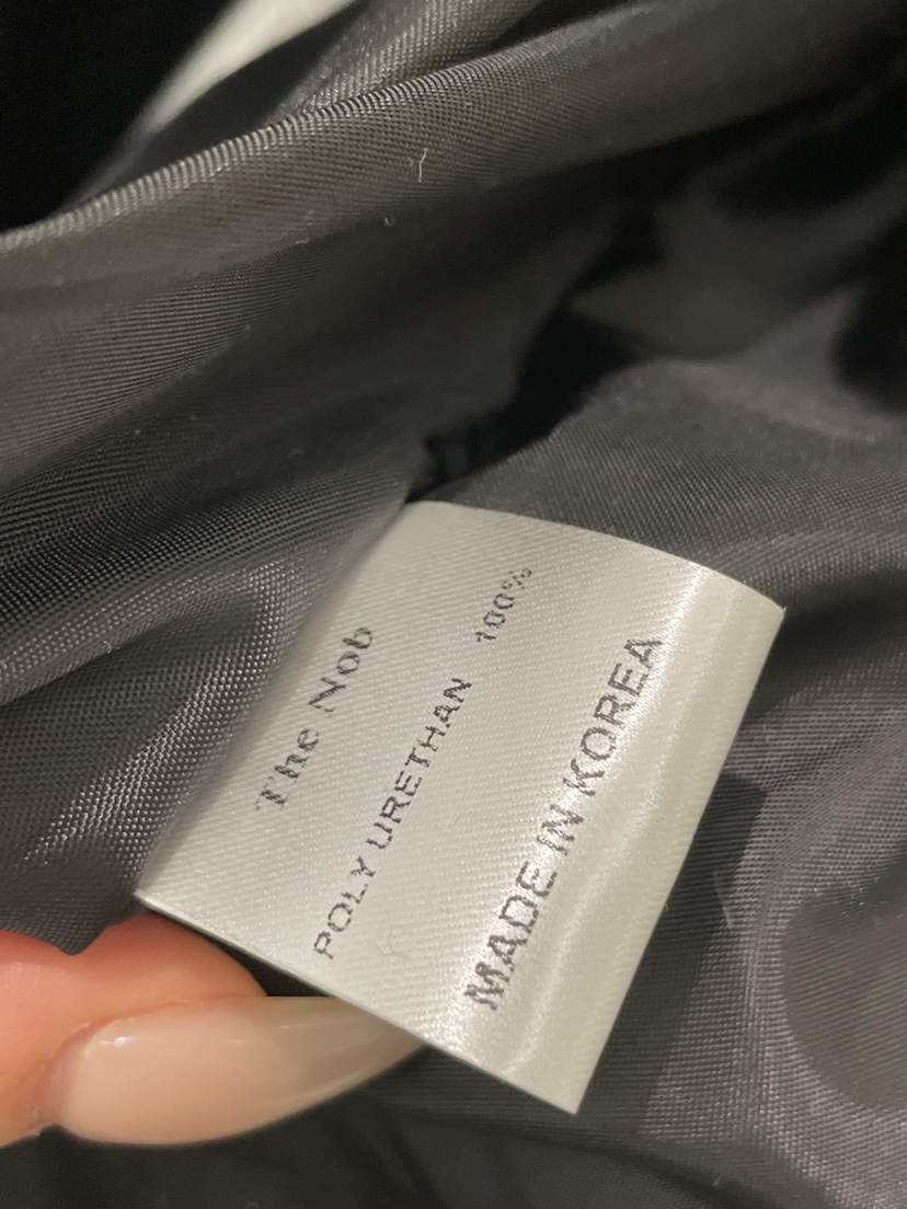 NOB東大門直郵女裝新款休閑推薦時尚人氣26春夏真品皮衣皮革NOB皮衣