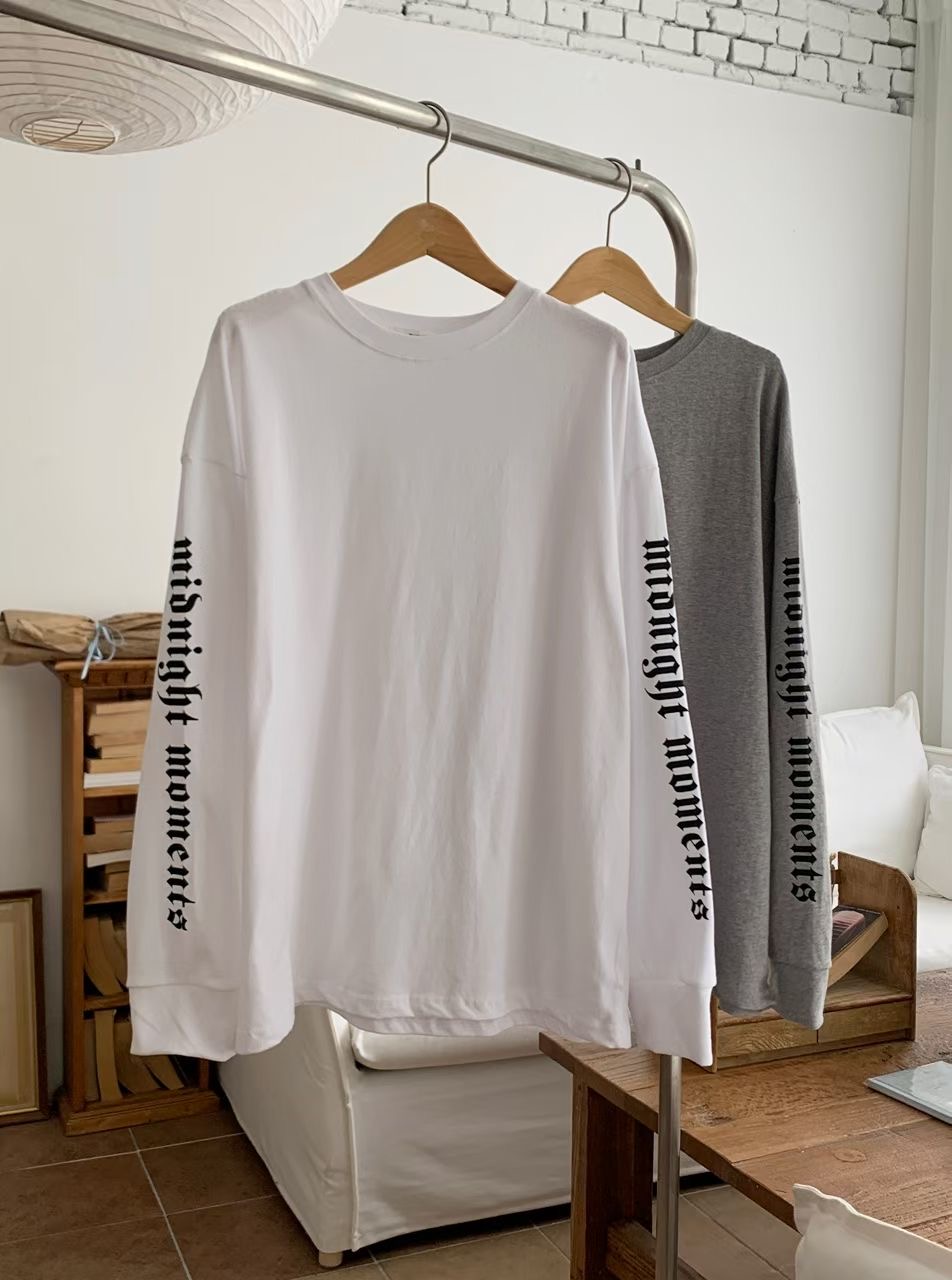 BLUSHER東大門代購女裝新款真品26春夏時尚人氣休閑長袖T恤BLUSHER長袖T恤