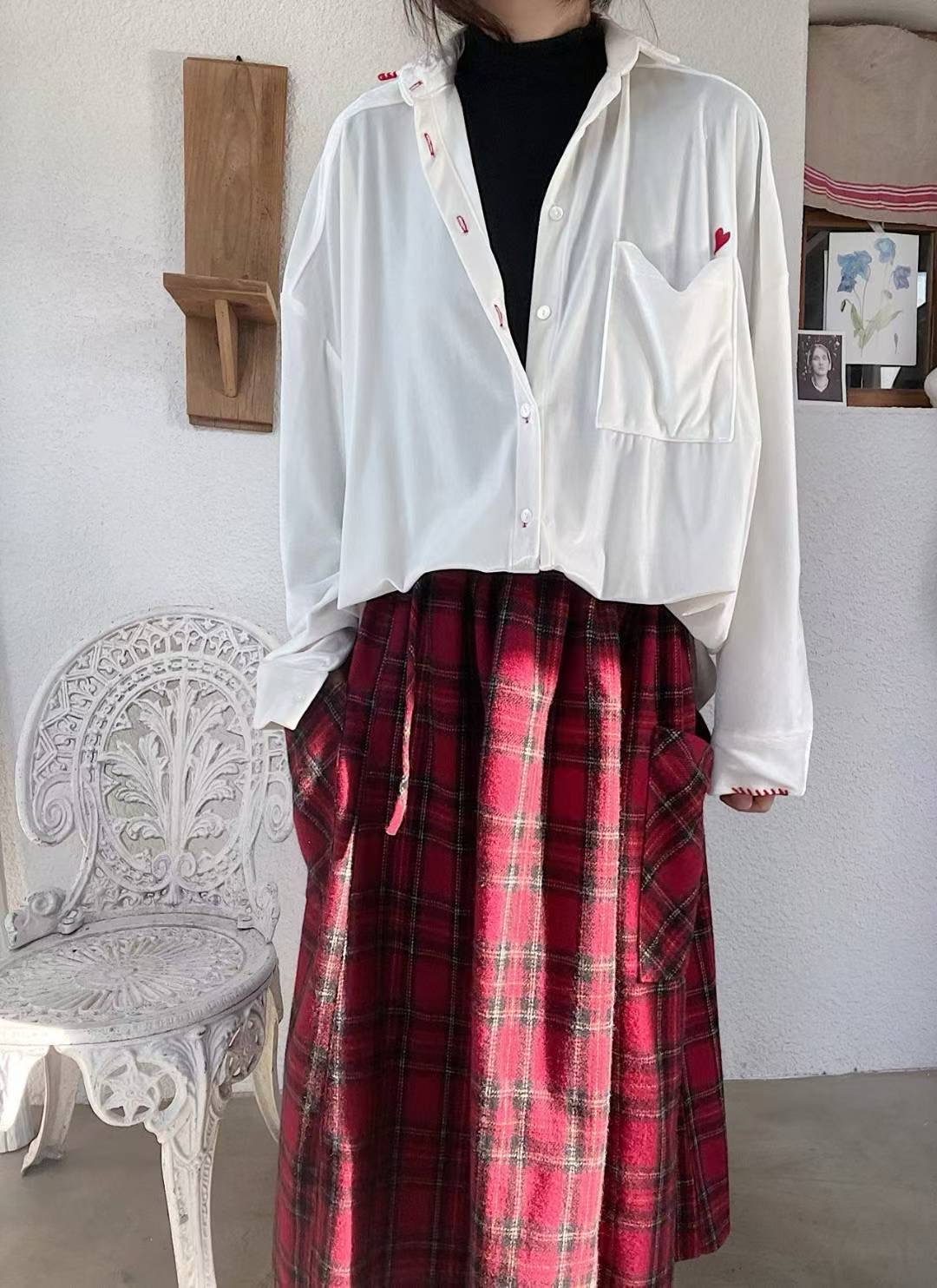 LAGRASS東大門實拍女裝新品休閑26春夏職業襯衫蕾絲衫絲絨LAGRASS襯衫/蕾絲衫