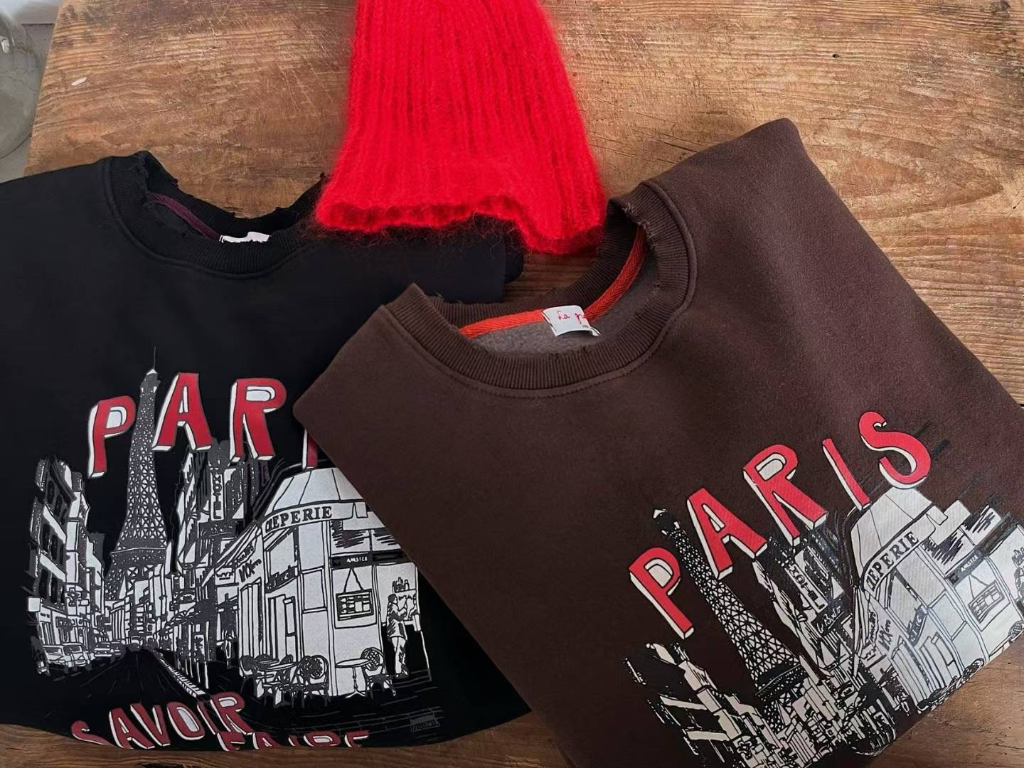 LAGRASS東大門實拍女裝新款推薦職業時尚熱賣衛衣不含圍巾LAGRASS衛衣